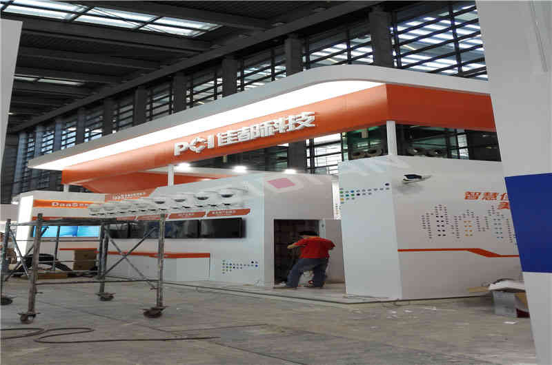 佳都科技深圳安防展深圳展臺設(shè)計(jì)搭建