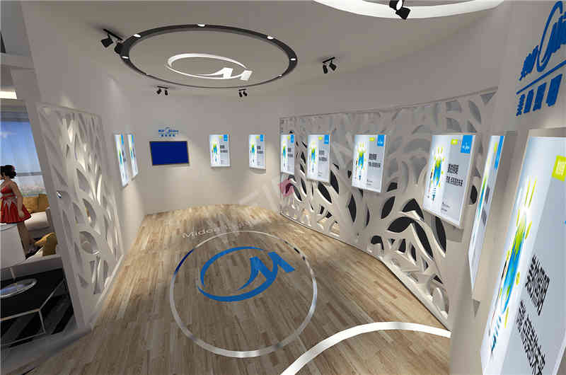 美的廣州國際照明展覽會-光亞展廣州展臺設(shè)計(jì)搭建