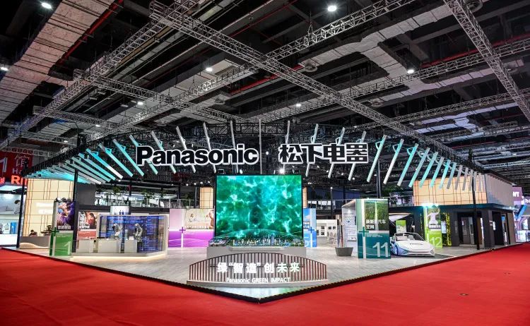 武漢展位設(shè)計(jì)搭建公司領(lǐng)你看最具有創(chuàng)意00家企業(yè)展臺(tái)的2023進(jìn)博會(huì)（松下展位）2