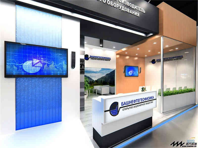 上海航天機(jī)電股份有限公司參展上海新國(guó)際博覽中心展覽設(shè)計(jì)展臺(tái)搭建4